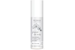 WOMAN ESSENTIALS Plaisir de Soie Lubricante Íntimo de Hidratación Profunda y Aceite Masaje Satinado de Larga Duración 110ml