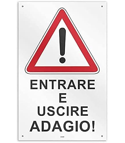 Cartello ATTENZIONE VIDEOSORVEGLIANZA In Acrilico 20x30 Cm - Segnale Avvisivo Per Sicurezza, Design Unisex, Visibilità Ottimale
