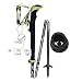 Produktbild Yoome Folding zusammenklappbare Wandern / Walking / Trekkingstöcke High Carbon Fiber 5-Sektionen Expert Trekking Pole mit EVA-Griff verstellbar, Ultraleicht, Mehrzweck, perfekt für Wandern Klettern Wandern Schneeschuhwandern