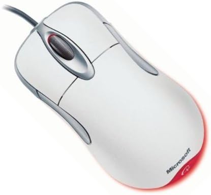 Microsoft Intellimouse Optical 1.1 optical mouse PS/2 + USB 5 Buttons and Scroll Wheel White