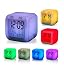 House Of Gifts 7 Colour Changing LED Digital Alarm Clock with Date, Time, Temperature For Office Bedroom RS.540.00