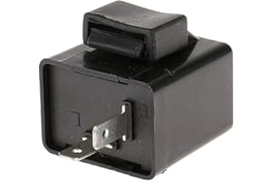 HIGH SECURITY STANDARD 12V 2 Polig Motorrad Lastunabhängig LED Blinkrelais Blinker Lampe Flasher Relais