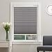Produktbild Plissee klemmfix ohne Bohren verdunklung 50 x 120cm Grau Seitenzugrollo Faltrollo für Sonnenschutz, Plissee Jalousie Klemmfix Rollo für Fenster und Tür