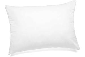 Aisawate Kleinkind Kopfkissen 40x60 cm - Weich Bio Baumwolle Kissen Kinder zum Schlafen - Hypoallergen Baby Kissen - Kinderkissen Bettkissen Schlafkissen weiß Pillow