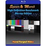  Spears & Munsil High-Definition Benchmark (HD Kalibrierungs blu-ray) Blu-ray Disc Edition. Verschiedene Tools zur Kalibrierung der Qualität von TV und Blu-ray Geräten (Peripherie), blu-ray Spielern und Videoprozessoren