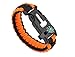 Produktbild ZENDY Paracord Seil Armband mit Zündstein rostfreiem Schaber und Pfeife und Kompass Multifunktions -Outdoor-Survival (4)