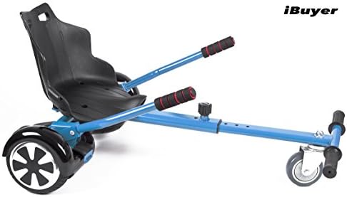 Self Balancing Hover Cart Go Cart Hover Seat 6" 8" 10" Self Balancing Scooter (Blue)