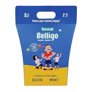 Timios Belligo Probiotics-Prebiotics Bites-Pack of 3