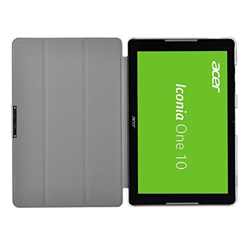 Acer Iconia One 10 B3-A30 Hülle, IVSO® Ultra Schlank Superleicht Ständer Slim Leder zubehör Schutzhülle Only für Acer Iconia One 10 (B3-A30) 25,7 cm (10,1 Zoll HD) Tablet-PC perfekt geeignet, Grün - 5
