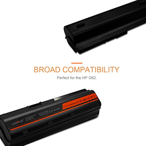 LENOGE Hochleistung Neu Akku Li-ion Ersatz Laptop Batterie Für HP Pavilion DM4 DV3-4000 DV5-2000 DV6-3000 Serie; geeignet für WD549AA (Li-ion, 11.1V 12 zell 10400mAh ) - 2
