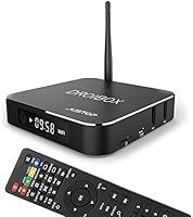 JUSTOP &reg; Android TV Box 5.1 Lollipop KODI Fully Loaded TV Box Amlogic S905 64-Bit 2.0GHz x4 Quad Core H.265 HEVC 4K Ultra HD HDMI Out WI-FI