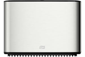 Tork Spender für Mini Jumbo Toilettenpapier Edelstahl T2, Geschlossen, Image Linie, 460006