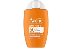 Avene Brightening Protective Facial Fluid Spf 50+ Radiance Ultra Fluid 50 Ml
