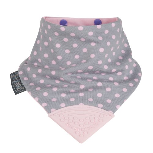 The Neckerchew - Polka Dot Pink