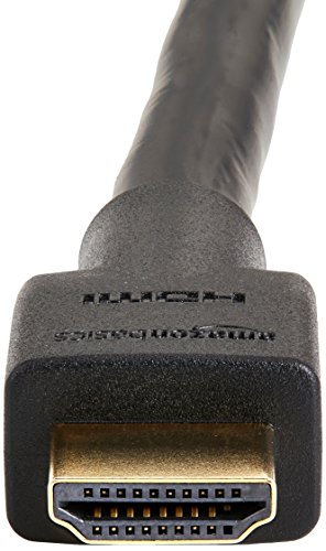 AmazonBasics Hochgeschwindigkeits-HDMI-Kabel 2.0, Ethernet, 3D, 4K-Videowiedergabe und ARC, 4,5 m - 2