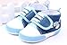 Bigood Baby Toddler Airplane Anti-Slip Shoes First Walker Sneakers 13cm Skyblue