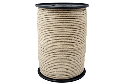 Preisvergleich Produktbild Hanfseil Seil Hanf 2mm 100m 8-fach geflochten