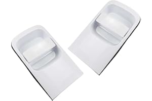 XVGUOYAN Außen türgriff Für Hyundai Für H1 Imax Für Grand Starex I800 2007-2018 83650-4H150 836504H150 Schiebetür Äußere Außen Griff Grau & Schwarz & Weiß Auto Außen Griff(Farbe:1 Pair White)