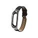 Produktbild Transer Armband Für Xiaomi Mi Band 3 /Classic Ersatz-Armband Uhrenarmband-Armband + Metallgehäuse-Abdeckungsarmband Für iPhone Android Handy (Black)