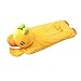 Baby's Buckwheat Hull Pillow with Cotton Pillow (1-3years) ( Duck )