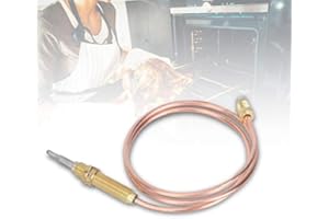 ESTINK M8 - Riscaldamento filettato a gas, termocoppia per elemento riscaldante, 600 mm, per riscaldamento a gas, braciere, forno, scaldabagno