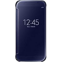 Samsung Clear Cover - Funda oficial para Samsung Galaxy S6, color negro