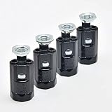 Garantía: 3 meses AiCheaX Portalámparas de Vela de baquelita E12 43/53/63/70 / 78mm Portalámparas Europeo Lámpara Colgante Vintage Candelabro de Vela Bases de lámpara Especiales - (Color: Altura 53mm)