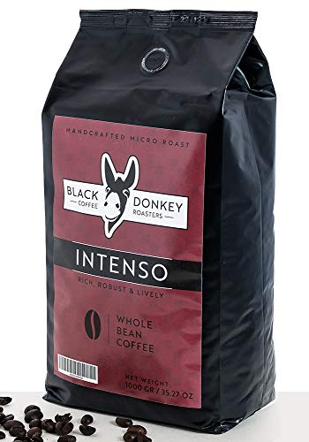 Black Donkey Coffee Roasters - 1KG Café Natural En Grano (INTENSO)