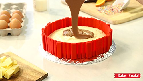 Splink Magic Kuchenformen Silikon Nonstick Bake Snake Backform Cake Mould DIY Fondant Kuchenform Backen Torten-Zubehör(Set 4 Stück) - 4
