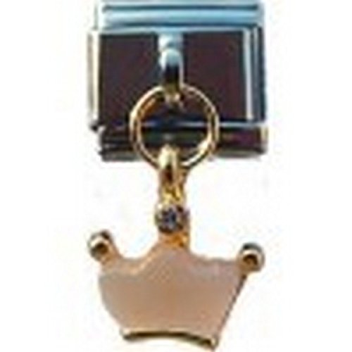 Buy Dangle crown italian charm fits classic nomination & zoppini charm