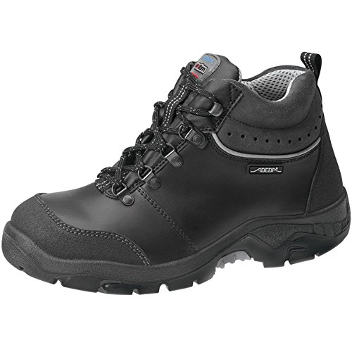 Abeba 2268 – 36 anatom Sicherheitsschuhe Stiefel, schwarz, 2268-50