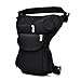 Produktbild WZbackpack Gürteltasche der Taille Tasche Männer Drop Taschen Beintasche Herren Gürtel Fahrrad und Motorrad Geld Gürtel Tasche Tasche Arbeit schwarz (Color : Black)