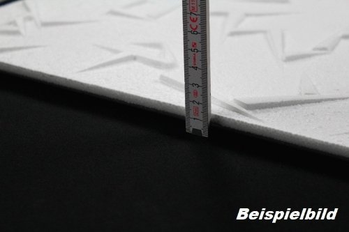 10 m2 Deckenplatten Styroporplatten Stuck Decke Dekor Platten 50x50cm, ZIMA - 6