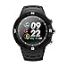 Produktbild OOFAYWFD GPS Sport Smartwatch Bluetooth 4.2 IP68 Wasserdicht Touchscreen Schrittzähler Schlafüberwachung Für Android Ios,Black