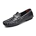 Produktbild CAI-HY Herren Freizeitschuhe Weiche Sohle Comfort Driving Schuhe Müßiggänger & Slip-Ons Lazy Shoes,Black,46