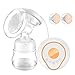 Produktbild Maple Leaf Elektrische Milchpumpe Tragbare Stillpumpe, Doppelabsaugung Stillpumpe Pflege Brustmassage Ultra-Leise Milchpumpe Reise, Brustmassage