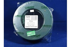 CNG FLORIST CUNDRIES 1 x Oasis Foam Wreath Ring 10" (25cm) Florist Foam Frame
