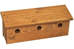 Riverside Woodcraft Sparrow terrace nesting box With Anti Bacteria Coating