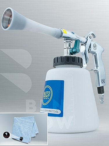 Preisvergleich Produktbild BENBOW Druckluft Reinigungspistole Classic Metall (04T) + Mikrofasertuch