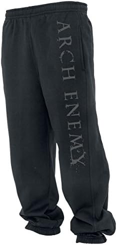 Arch Enemy Logo Tracksuit Trousers Black L