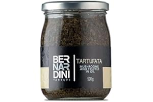 Sauce truffée à la truffe d’été (Tuber aestivum Vitt.) et champignons 500gr - Bernardini Tartufi