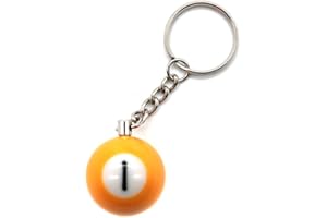 ‎BILMAG BILMAG Schlüsselanhänger Billard Billardkugel Nr. 1-15, 25mm Pool