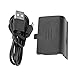 Price comparison product image 1200mAh Rechargeable Battery Pack with LED Indicator for Xbox One Handle Controller Kit Set Gamepad, Equipped with USB Charging Cable