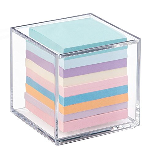 Interdesign 39600EU Clarity Aufbewahrungsbox mit Deckel, 10 cm Hoch, durchsichtig - 5