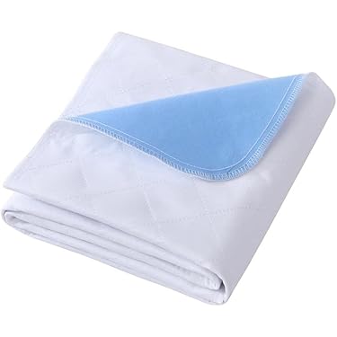 BestZings - Bedbeschermer Voor Ouderen - Waterdichte Onderlegger - Wasbare Onderlegger - Waterdichte Bedhoes - Matrasbeschermer - Baby Onderleggers (MAAT 90x85 PAK 2 BestZings - Bedbeschermer Voor Ouderen - Waterdichte Onderlegger - Wasbare Onderlegger - Waterdichte Bedhoes - Matrasbeschermer - Baby Onderleggers (MAAT 90x85 PAK 2