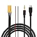 Produktbild Eximtrade Mini ISO Stecker 3,5mm AUX und Micro USB Stecker Audio MP3 Musik Kabel Ladekabel für Fiat Grande Punto / 500 / New Panda / Grande Punto Evo / New Croma / Qubo / Fiorino, Alfa Romeo 159, Smart ForTwo 451, Lancia Musa 350 / Ypsilon 843 / Ypsilon 846