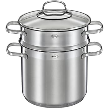 Induktion Edelstahl Spaghetti Topf mit Sieb Kochtopf Set 3