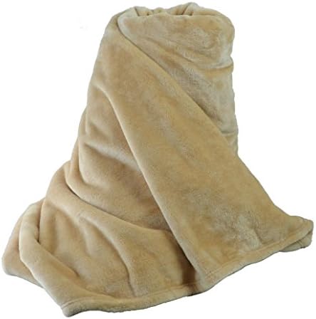 Supreme Bedding Soft Faux Fur Luxury Mink Throw Soft Bed Blanket 7 Colours (Cream, 150 x 200 CM)