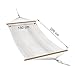 Ampel 24, Hammock TRINIDAD 200x145 cm | for 2 persons | With spreader bars | load capacity up to 150 kg