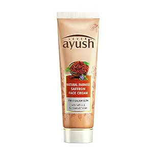 Ayush Natural Fairness Saffron Face Cream, 50g
